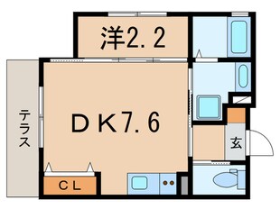 アドヴァンス芦屋の物件間取画像